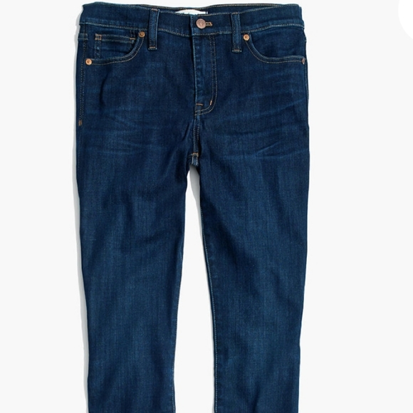 Madewell Skinny Skinny Dark Blue Jeans women's size 28 - Picture 3 of 9